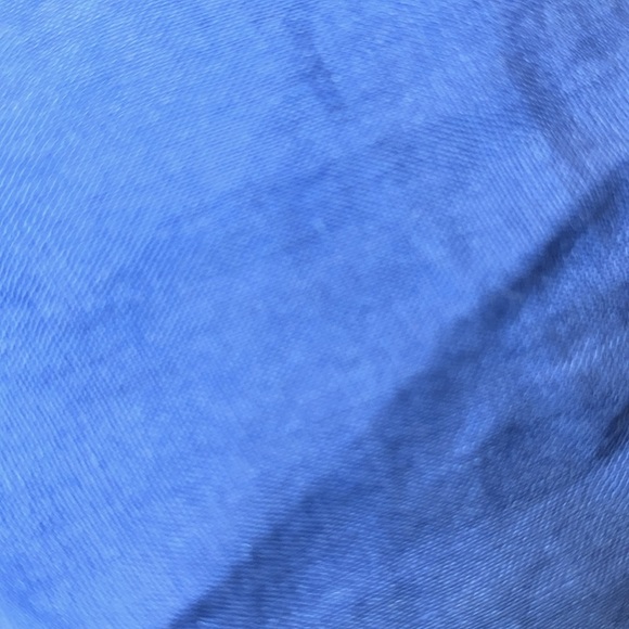 Blue Linen short sleeve button down - Picture 3 of 3